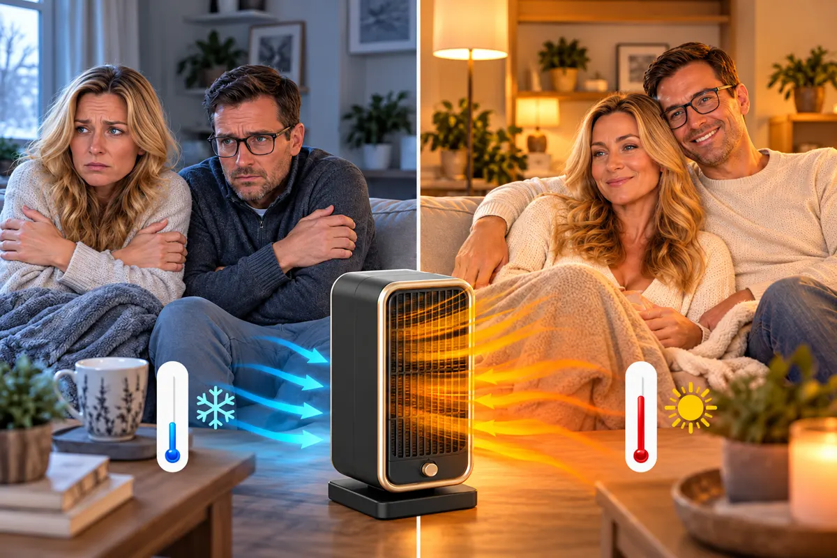 Cold room versus warm room with Keilini Heater Pro